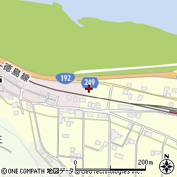 徳島県吉野川市山川町舟戸39周辺の地図