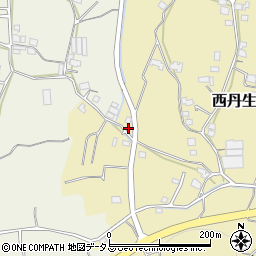 和歌山県有田郡有田川町西丹生図520周辺の地図
