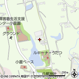 徳島県美馬市脇町小星628周辺の地図