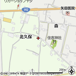 徳島県吉野川市川島町学北久保49周辺の地図