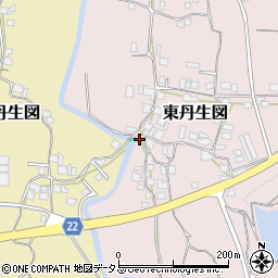 和歌山県有田郡有田川町東丹生図230周辺の地図