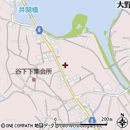 香川県観音寺市大野原町井関675周辺の地図