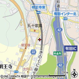 和歌山県有田郡有田川町天満15周辺の地図