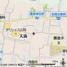 和歌山県有田郡有田川町天満601周辺の地図