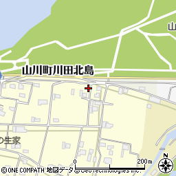 徳島県吉野川市山川町川田1312周辺の地図