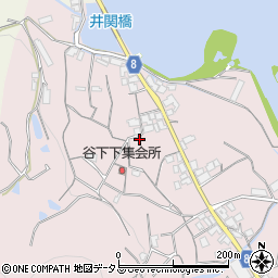 香川県観音寺市大野原町井関802周辺の地図
