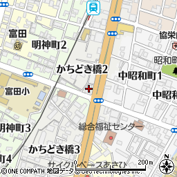 ピザハット　徳島店周辺の地図
