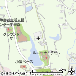 徳島県美馬市脇町小星627周辺の地図