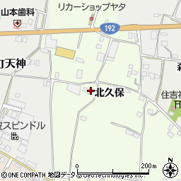 徳島県吉野川市川島町学北久保88周辺の地図