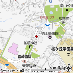 山口県周南市徳山5854-17周辺の地図