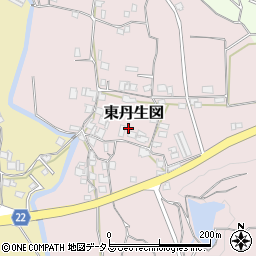 和歌山県有田郡有田川町東丹生図214周辺の地図