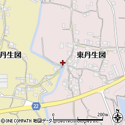 和歌山県有田郡有田川町東丹生図194周辺の地図