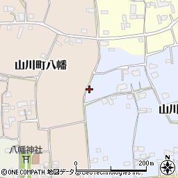 徳島県吉野川市山川町若宮27周辺の地図