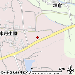 和歌山県有田郡有田川町東丹生図117周辺の地図