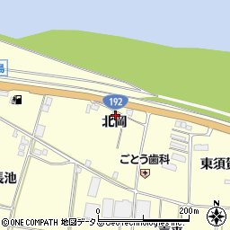徳島県吉野川市川島町児島北岡9周辺の地図