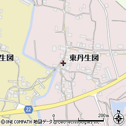 和歌山県有田郡有田川町東丹生図205周辺の地図