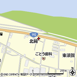 徳島県吉野川市川島町児島北岡27周辺の地図