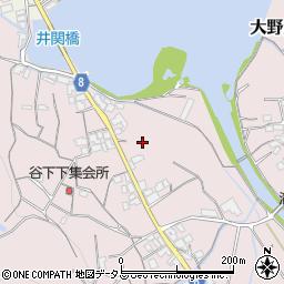 香川県観音寺市大野原町井関869周辺の地図