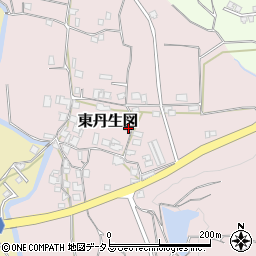 和歌山県有田郡有田川町東丹生図211周辺の地図