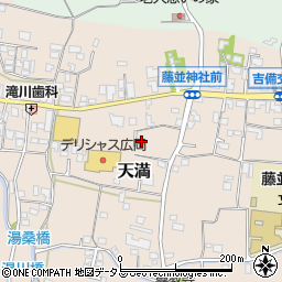 和歌山県有田郡有田川町天満583周辺の地図