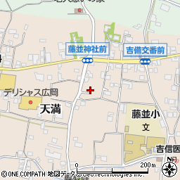 和歌山県有田郡有田川町天満602-18周辺の地図