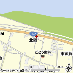 徳島県吉野川市川島町児島北岡25周辺の地図
