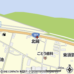 徳島県吉野川市川島町児島北岡23周辺の地図