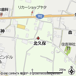 徳島県吉野川市川島町学北久保97周辺の地図