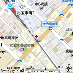 愛媛県今治市常盤町4丁目10-2周辺の地図