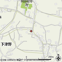 和歌山県有田郡有田川町下津野1751周辺の地図