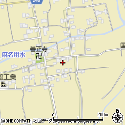 徳島県吉野川市鴨島町山路650周辺の地図
