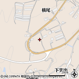 徳島県美馬市美馬町横尾20周辺の地図
