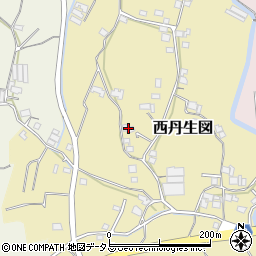 和歌山県有田郡有田川町西丹生図498周辺の地図