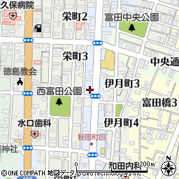 笹田ビューティサロン周辺の地図