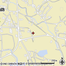 徳島県吉野川市鴨島町山路1838-3周辺の地図