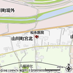 徳島県吉野川市山川町宮北38周辺の地図