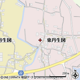 和歌山県有田郡有田川町東丹生図195周辺の地図