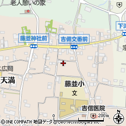 和歌山県有田郡有田川町天満635周辺の地図