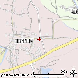 和歌山県有田郡有田川町東丹生図141周辺の地図