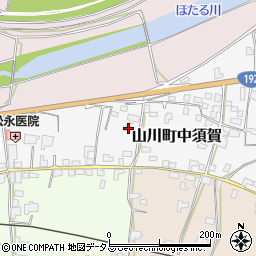 徳島県吉野川市山川町宮北10周辺の地図