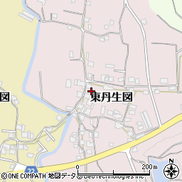 和歌山県有田郡有田川町東丹生図200周辺の地図