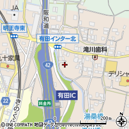 和歌山県有田郡有田川町天満69周辺の地図