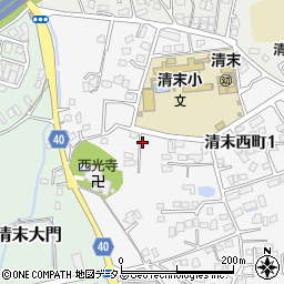 〒750-1161 山口県下関市清末西町の地図