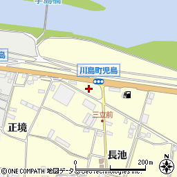 徳島県吉野川市川島町児島西須賀38周辺の地図