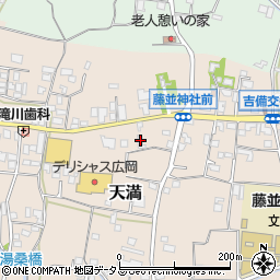 和歌山県有田郡有田川町天満589周辺の地図