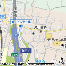 和歌山県有田郡有田川町天満532周辺の地図