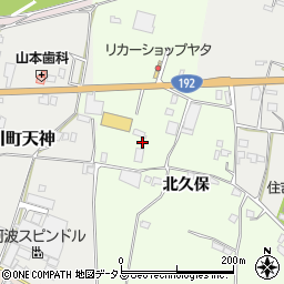 徳島県吉野川市川島町学北久保90周辺の地図