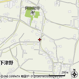 和歌山県有田郡有田川町下津野1344周辺の地図