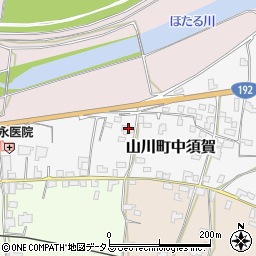 徳島県吉野川市山川町宮北11周辺の地図