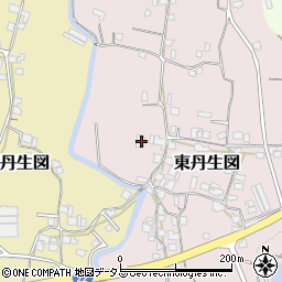 和歌山県有田郡有田川町東丹生図189周辺の地図